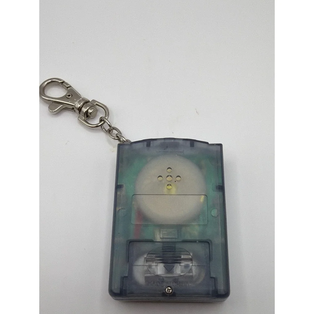 Vintage Brick Game Keychain Grey Red ET-118 Retro Handheld Console